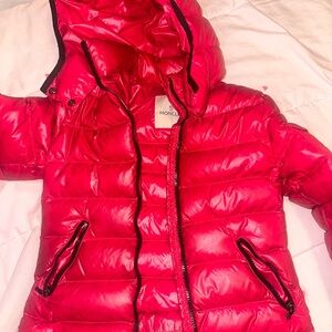 Moncler Red Kids Puffer Jacket